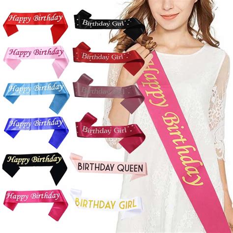 where can i get a birthday sash|happy birthday sash near me.